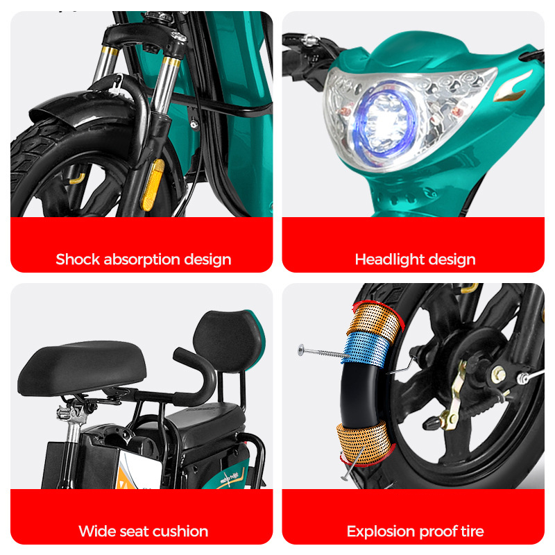 New Golden Jasmine Two-Wheeled Electric Bike