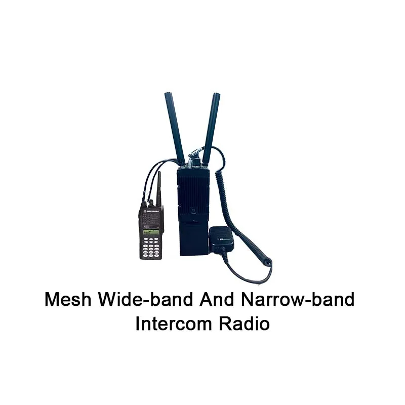 Mesh Wide-Band and Narrow-Band Intercom 